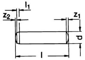 Dowel Pins, Hardened (Metric)