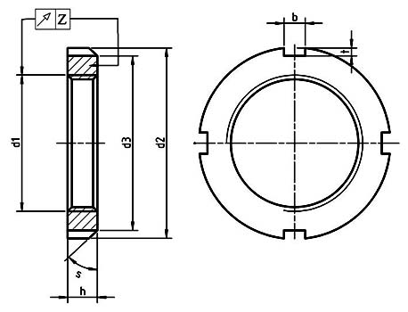 DIN 981 Locknuts DIN 981 Locknuts