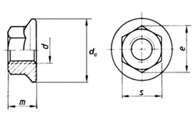 ISO 4161 Hexagon Socket Set Screws with Cup Point