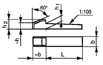 ISO 774 Taper Keys with or without Gib Head