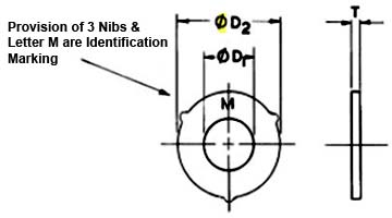 Metric Flat Round Washers for High Strength Frict Grip Bolts