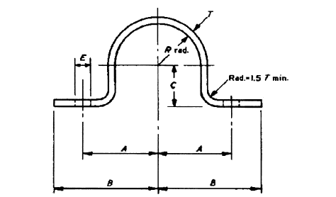 Dimensions of overstraps Dimensions of overstraps