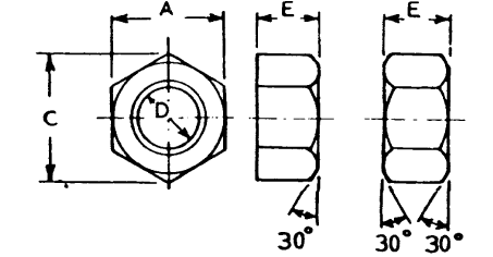 Hexagon Nuts Hexagon Nuts