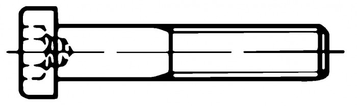 Weights for DIN 6912 Low Head Socket Cap Screws