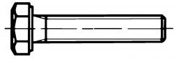 Weights for UNI 5739 Hex Screws