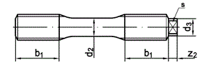 Double End Studs with Reduced Shank